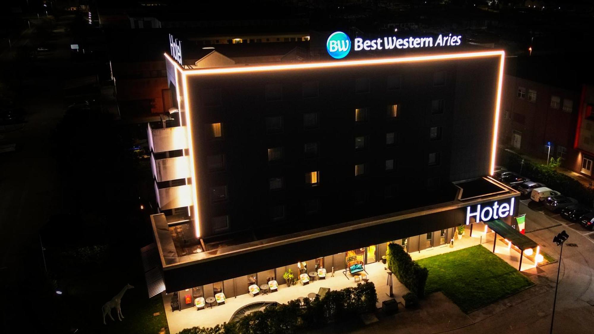 Best Western Aries Hotel Vicenza Exterior foto